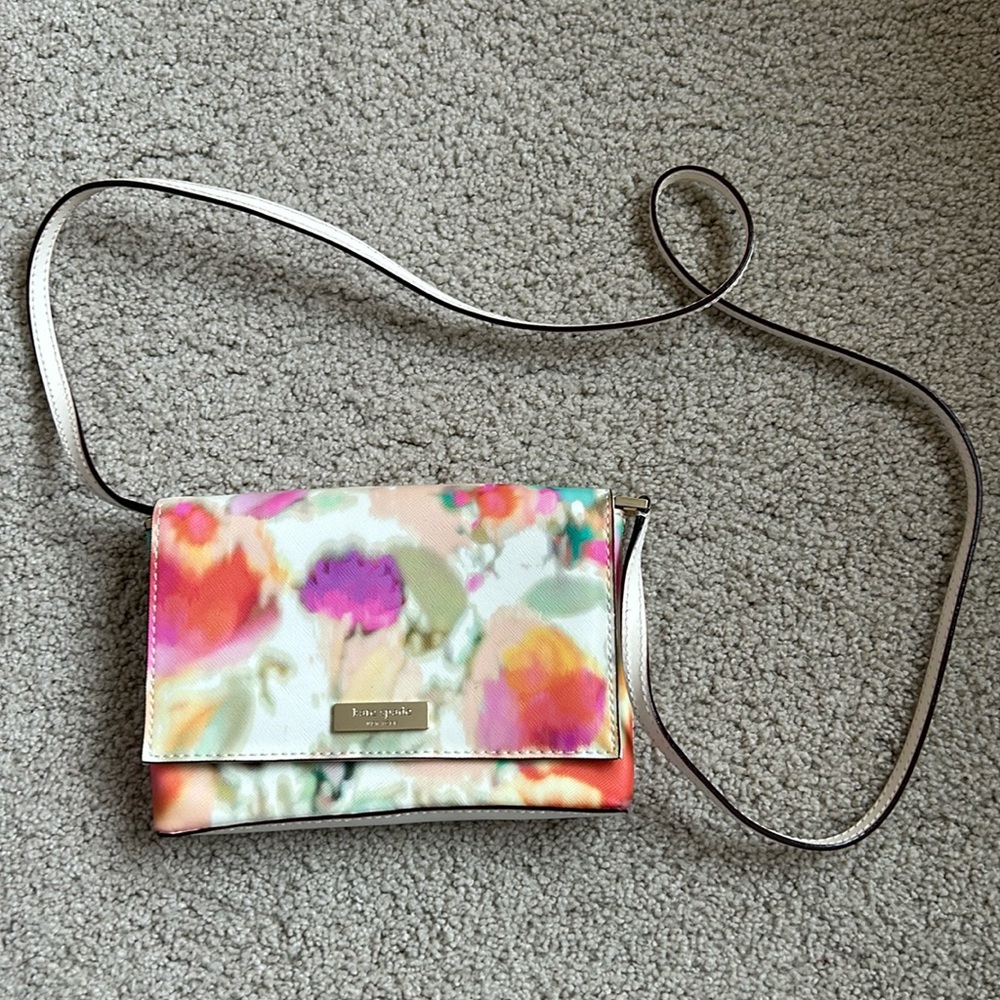 Watercolor Kate Spade purse